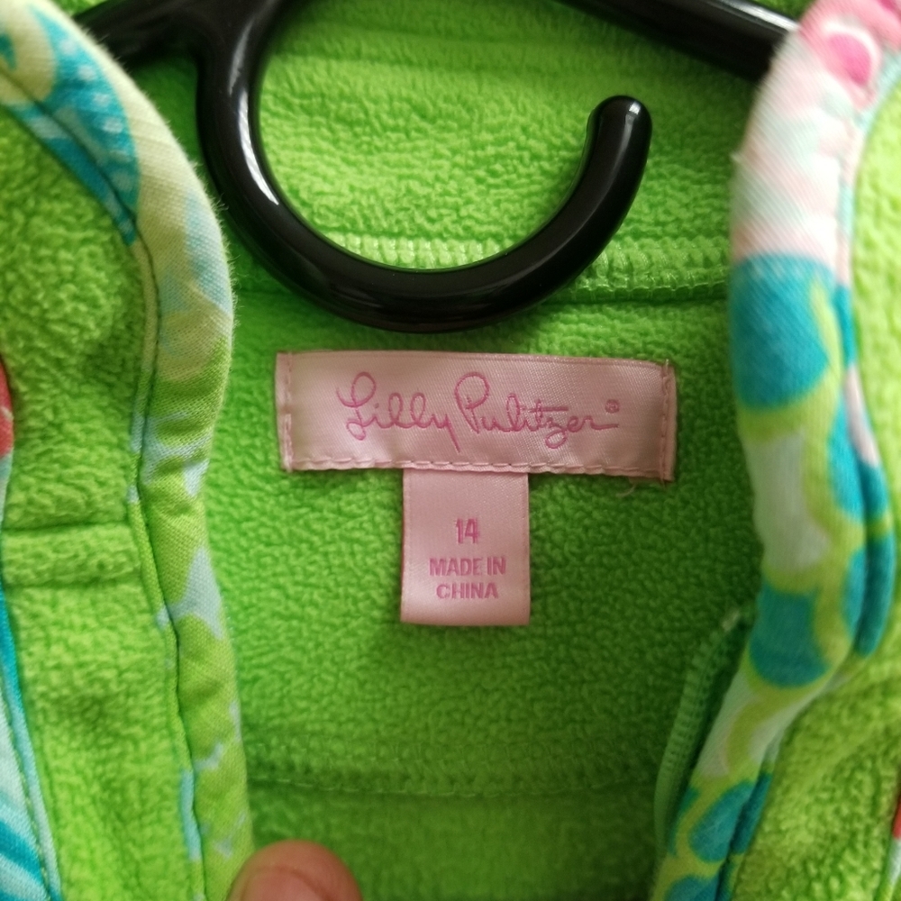 Lime green girls sweater - Picture 4 of 4